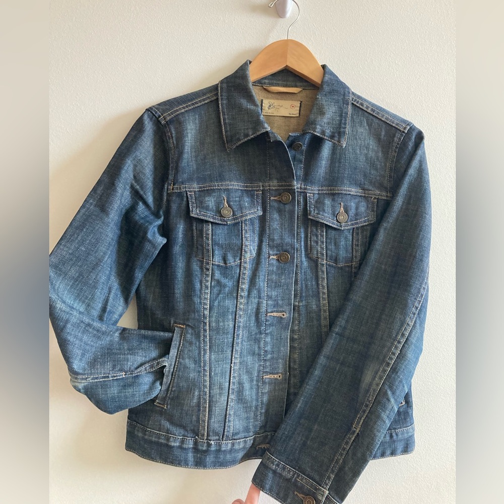 Medium Blue Sturdy Jean Denim Jacket